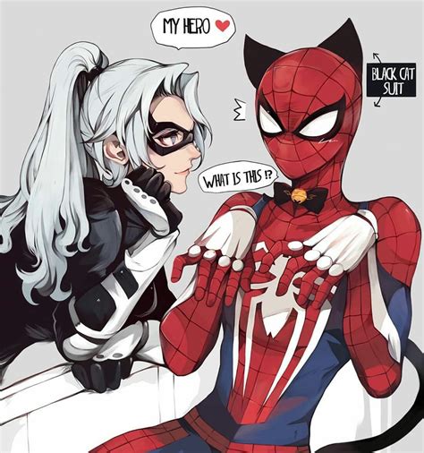 Mergers. Spider-Man/Black Cat has been made a synonym of Felicia Hardy/Peter Parker. Works and bookmarks tagged with Spider-Man/Black Cat will show up in Felicia Hardy/Peter Parker's filter. An Archive of Our Own, a project of the Organization for Transformative Works.. 