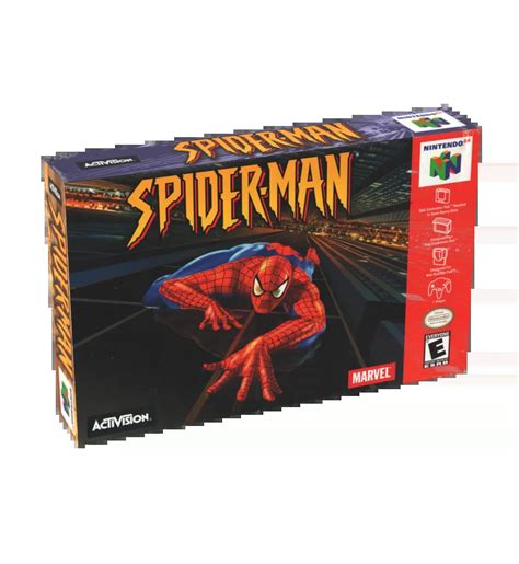 Spider tv box.  This licensed reproduction features Spider-Man crawling...