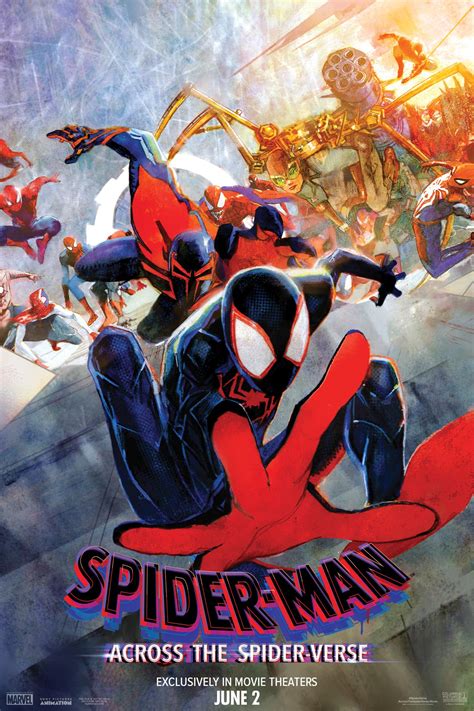 Spider verse amc. Spider-Man: Across The Spider-Verse debuted a new, epic poster this morning as the month-long wait for the new film begins. Starring Shameik Moore, Hailee Steinfeld, Jake Johnson, Issa Rae, Daniel ... 