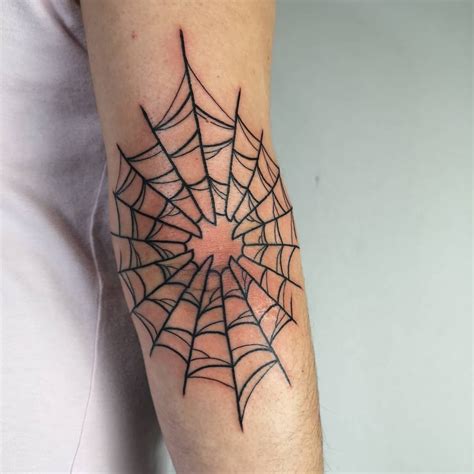 Elbow Placement The elbow is a prominent part of the body that can be seen from various angles. The spider web tattoo on the elbow is a symbol of time spent in …