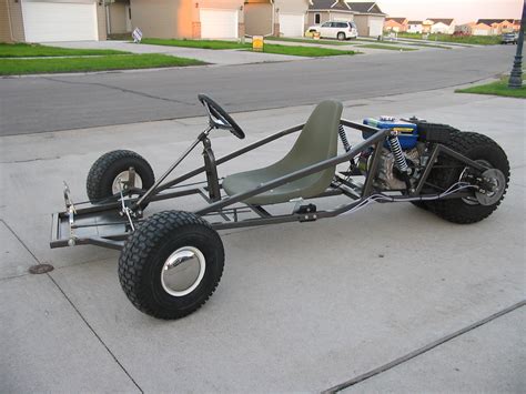 Spidercarts’ Biggest And Only Two-Seated Start Kart… The “GrandDaddy” has two total sized seats, full front & reverse suspension and ampere 10HP motor. At very small adjustments to the design thou can put any style or size motor yourself do on this kart… Its created to handle whatever you can dream boost!. 