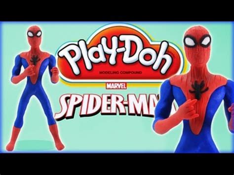 Spiderman Play Doh How To Make The Amazing Spider-Man Play …