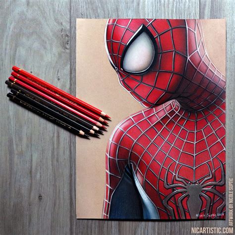 Spiderman Sketch Drawing