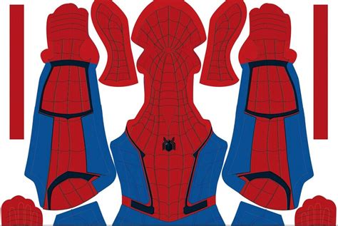 Spiderman Suit Template