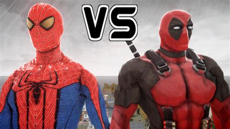 Spiderman VS Deadpool YouTube. 