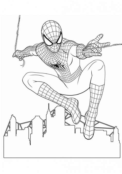 Spiderman boyama pdf