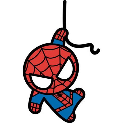 Spiderman clipart easy. 