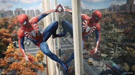 Spiderman remastered ps5. Insomniac has announced that two new suits are coming to Marvel's Spider-Man Remastered, taking inspiration from the upcoming film Spider-Man: No Way Home. The suits will be available from 10th Decemb 