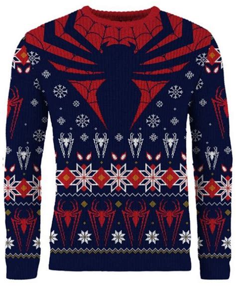 Spiderman ugly christmas sweater. Things To Know About Spiderman ugly christmas sweater. 