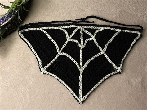 Spiderweb Bandana Croche