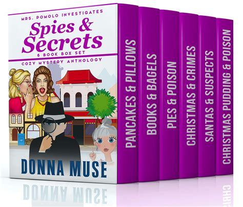 Full Download Spies  Secrets Mrs Pomolo Investigates Cozy Mystery Anthology By Donna Muse