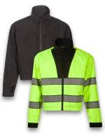 Spiewak uniforms.  Short IKE Style Softshell Reversible Jacket/Liner S316ZXV S...