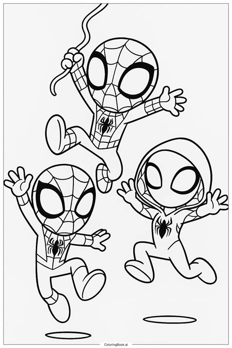 Spin Coloring Pages
