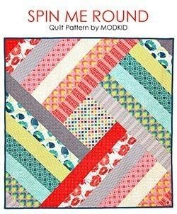 Spin Me Round Quilt Pattern · How To Make A Patchwork Quilt · Sewing on