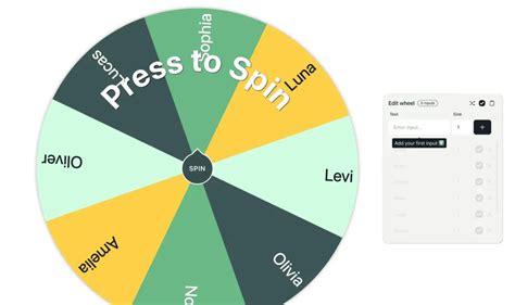 Spin game.  Simple spinner for games, class choices, and decisions.  Experie...