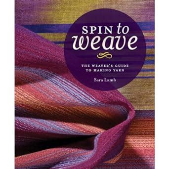 Spin to weave the weaver s guide to making yarn. - Manuale di officina saab 900 doda se.