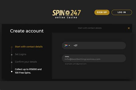 Spin247 Casino  Игрок пытается завершить проверку учетной записи.