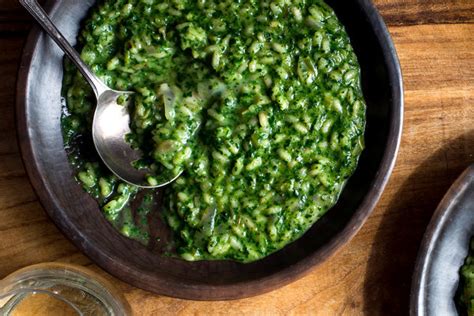 Spinach Risotto With Taleggio Recipe - NYT Cooking