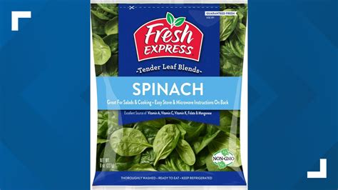 Spinach sold in 7 states recalled over listeria fears