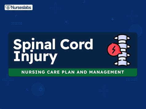 Spinal Cord Injury Nursing Diagnosis and Care Plans