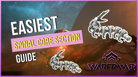 Warframe Where to get Spinal Core Section ( updated guide available. Link is in the description ) GameKarma 8.75K subscribers Subscribe Like Share 74K views 2 years ago #Gamergirl ‼️ New updated.... 
