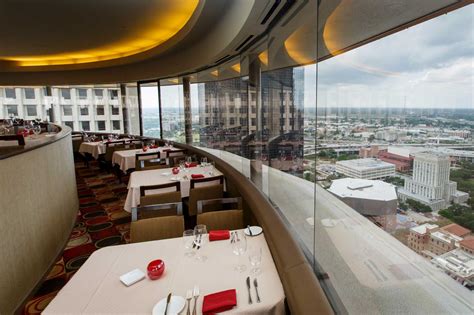 Spindletop restaurant houston. Spindletop has been a favorite Houston seafood restaurant and fine dining experience ideal for birthday parties, family reunions, anniversaries and engagements. From the moment you enter the "Spindletop Express," our glass-enclosed elevator, and ride the 34 stories to the restaurant, you'll know you've stepped into a special place. 