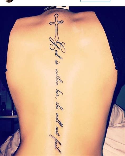 Spine tattoo quotes for females. Jan 28, 2020 - Explore Luxurious RiRi's board "Tattoos for black women", followed by 219 people on Pinterest. See more ideas about tattoos, dope tattoos, body art tattoos. 