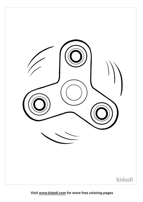 Spinner Coloring Page