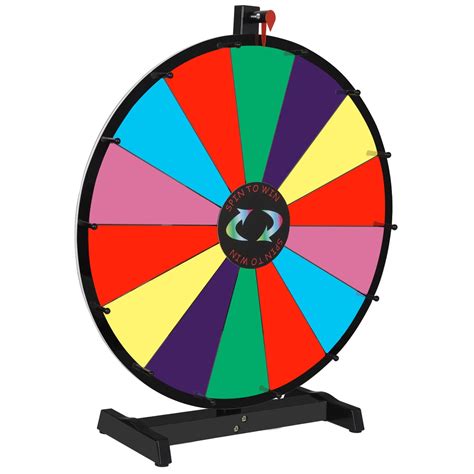 12 'Spinning Price Wheel, Heavy Duty Spinning Wheel, 12 S
