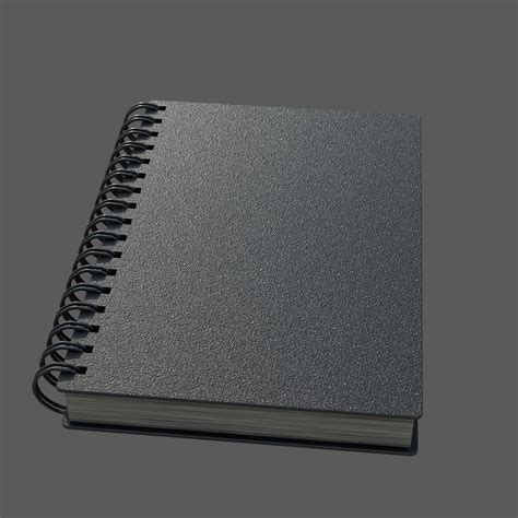 Spiral Notebooks 3D Model by sanchiesp