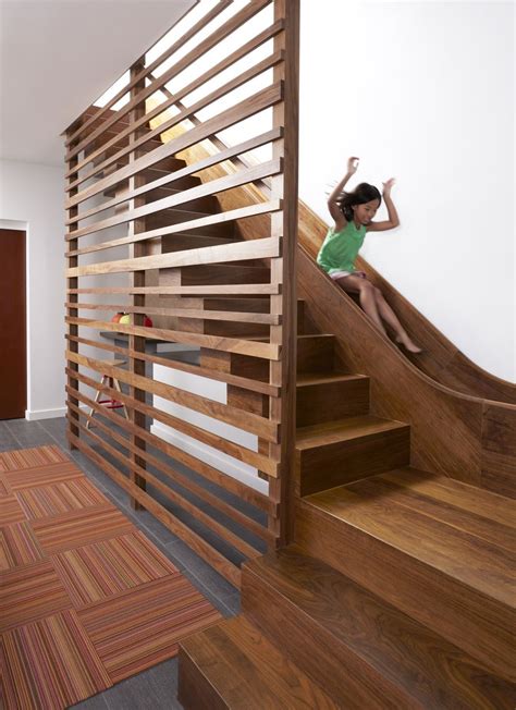 Spiral Stairs With Slide