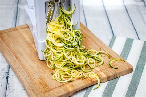 Spiralized Summer Squash With Garlic and Basil