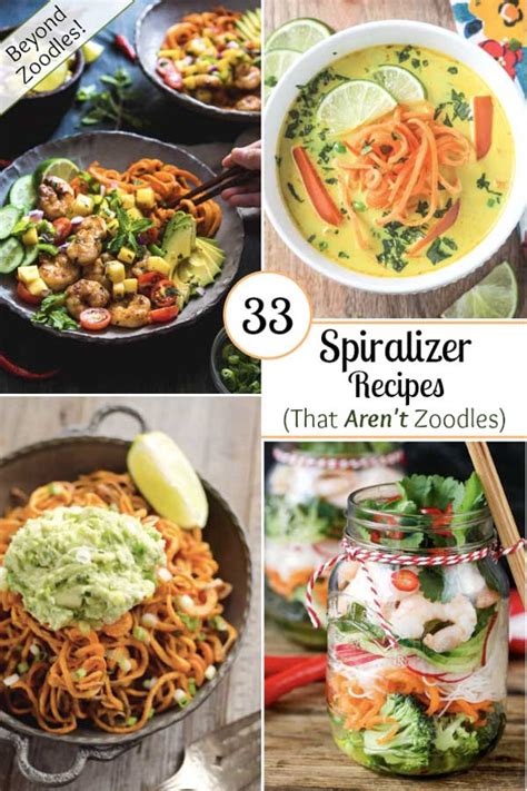 Spiralizer Recipes
