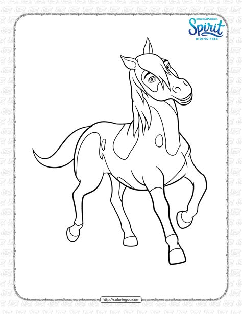 Spirit Stallion Of The Cimarron Coloring Pages Coloring Pages