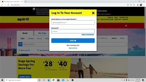 Spirit com login. Spirit Airlines is the leading Ultra Low Cost Carrier in the United States, the Caribbean and Latin America. Spirit Airlines fly to 60+ destinations with 500+ daily flights with Ultra Low Fare. 