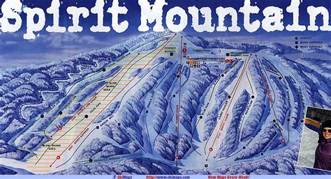 Spirit mountain. The ski resort Spirit Mountain is located in Minnesota ( USA ). For skiing and snowboarding, there are 11 km of slopes available. 6 lifts transport the guests. The … 