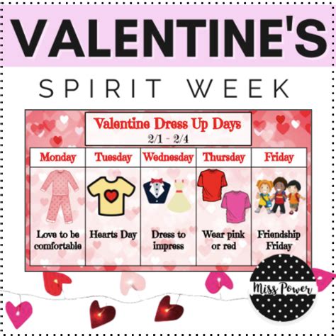 Spirit week, Spirit day ideas, Valentines school - Pinterest