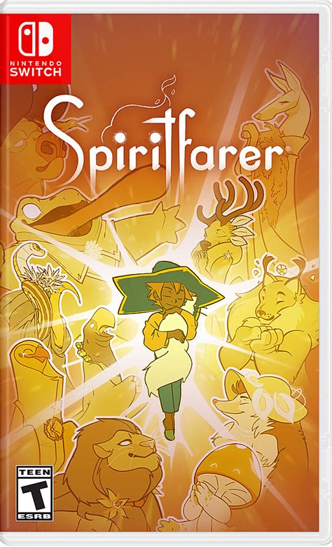 Spiritfarer switch. Spiritfarer on Nintendo Switch is a comfort game about death. Play as Stella, a ferrymaster to the dead. Build a boat and explore what the world has to offer. As you venture, befriend and care for spirits before releasing them into the afterlife. Farm, fish, harvest and craft your way through mystical seas. 