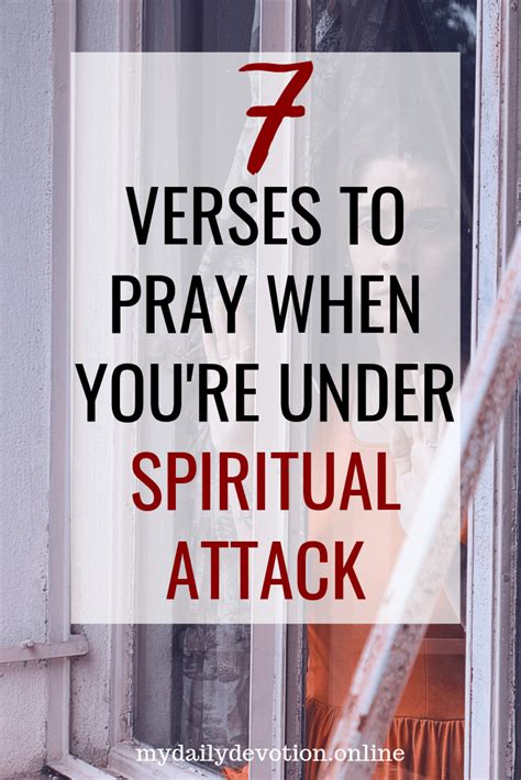 Spiritual attack scriptures. Jum. II 11, 1441 AH ... Home Spiritual Prayer Spiritual Warfare Prayers and Scriptures ... If we're not experiencing the occasional spiritual attack, we may not be ... 