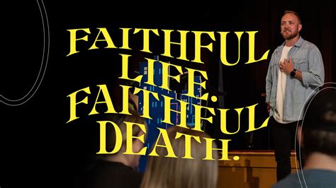 Spiritual death sermon.  It highlights the importance of continual commitment to Chr...