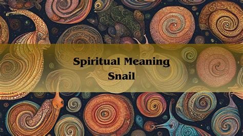 Spiritual meaning of snail shell. .  Nov 16, 2024 · Snail shells have ...