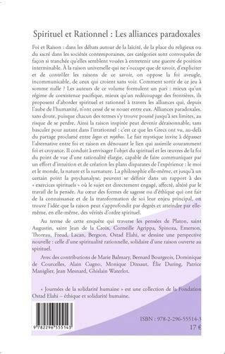 Spirituel et rationnel, les alliances paradoxales. - Guidelines for writing 19th century letters.