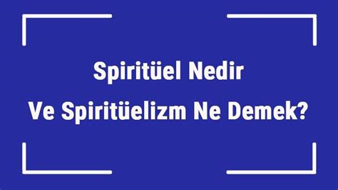 Spiritüelizm