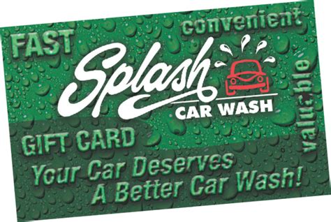 Splash Car Wash Gift Card