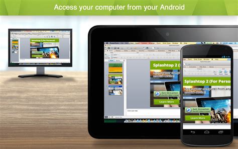 Splashtop android remote control.  Besides Windows and Mac, remote access of Android ...