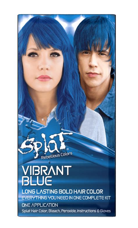 If hair is in great condition, it is possible to dye hair right after a perm is done. However, waiting for a week or two is better. Both processes are hard on hair, and one right a.... Splat blue hair dye