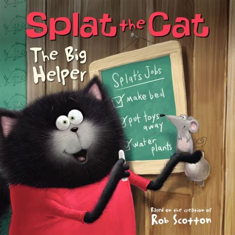 Splat the Cat: The Big Helper - Rob Scotton - Paperback