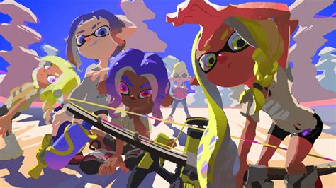 Explore: Wallpapers Phone Wallpapers Art Images pfp Gifs Games. Infinite. All Resolutions. All Sub-Categories. 1920x1080 - Video Game - Splatoon 3. yngams. 0 299 0 0. 3100x1700 - Video Game - Splatoon. Artist: 毒Ⅲ.jp (Pixiv)