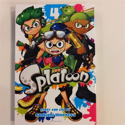 Read Online Splatoon Vol 4 By Sankichi Hinodeya