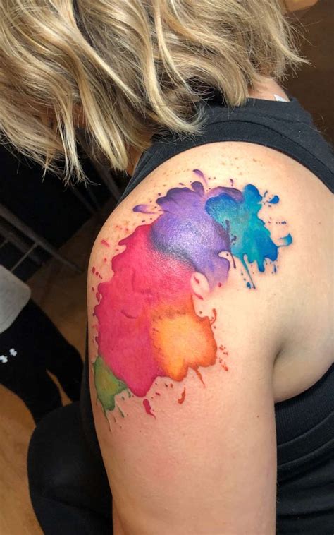 Splatter tattoo. Things To Know About Splatter tattoo. 